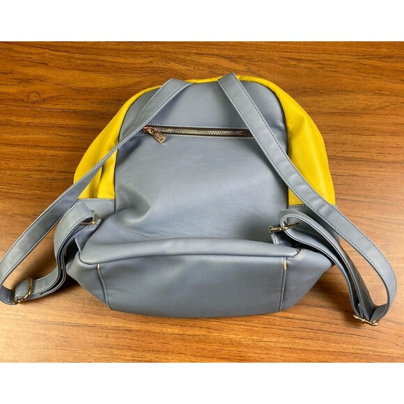 Nicole Lee USA Nikky Fashion Backpack Enjoy Every Moment Medium Faux Leather Zip - Picture 10 of 16